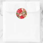 Sticker Rond Joyeux Noël ! (Sac)