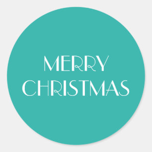 STICKER ROND JOYEUX NOËL!