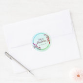 Sticker Rond Joyeux Noël (Enveloppe)