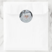 Sticker Rond Joyeux Noël (Sac)