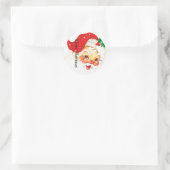 Sticker Rond Joyeux Noël (Sac)