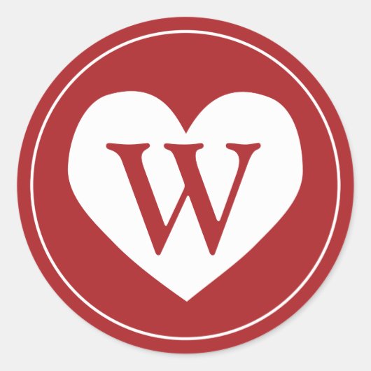 Sticker Rond Joyeux Noël avec amour Enveloppe de vacances Sceau (Devant)