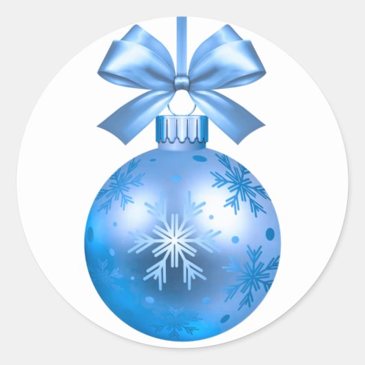 Sticker Rond joyeux nouvel an 2022 ornament classique rond auto (Devant)