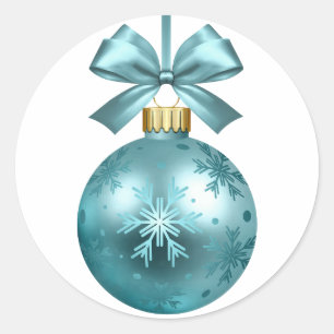 Sticker Rond joyeux nouvel an 2022 ornement