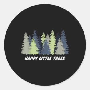 Sticker Rond Joyeux Petit Arbre Jour des terres Hommes Garçon E