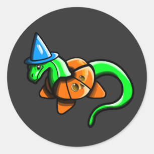 Sticker Rond Joyeux Samhain ! !
