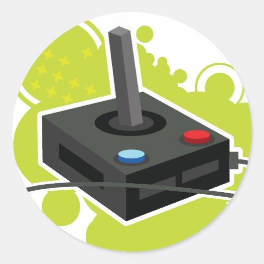 Sticker Rond joystick (Devant)