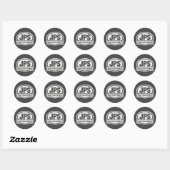 STICKER ROND JPS (Feuille)