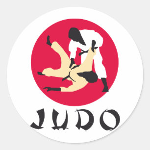 Sticker Rond Judo