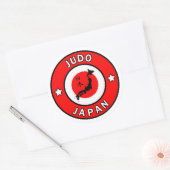 Sticker Rond Judo (Enveloppe)