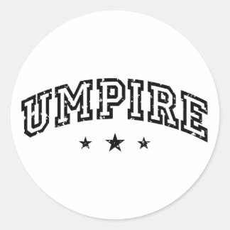 Sticker Rond Juge
