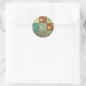 Sticker Rond Jugement Pop Art (Sac)