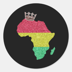 Sticker Rond Juin 1865 Histoire des Noirs Afro-Américains 1