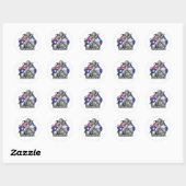 Sticker Rond Julia Jacklin (Feuille)