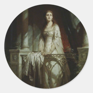 Sticker Rond Juliet de William Shakespeare