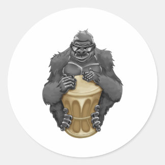 Sticker Rond Jungle Beat