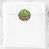 Sticker Rond JUNGLE PARTY Feuilles & Posters de animaux Party F (Sac)