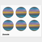Sticker Rond Juniper Mist I (Feuille)