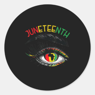 Sticker Rond Junte 19Afro-Américaine Femmes Histoire Noire Pr