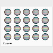 Sticker Rond Jupiter (Feuille)