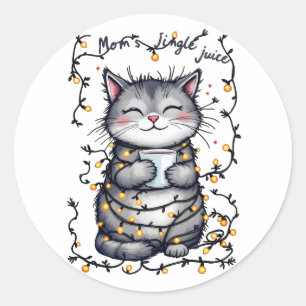 Sticker Rond Jus de cloche de maman