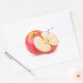 Sticker Rond Jus de pomme naturel (Enveloppe)