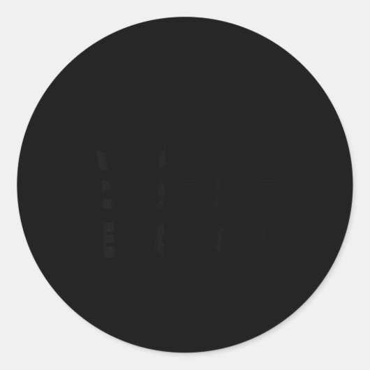 Sticker Rond Just Can't Get Enough (Devant)