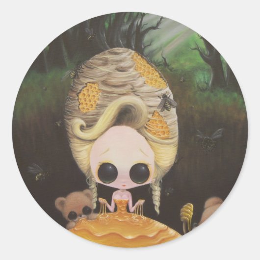 Sticker Rond Juste (Devant)