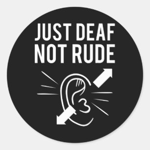 Sticker Rond Juste des morts et pas une mauvaise conscience sou