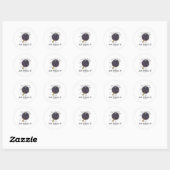 Sticker Rond Juste Eyeball It (Eye Anatomy Approximation Dit) (Feuille)