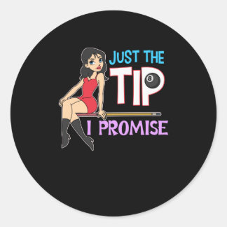 Sticker Rond Juste Le Conseil Que Je Promets