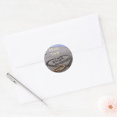 Sticker Rond Juste married (Enveloppe)