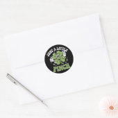 Sticker Rond Juste une petite pincée St Patrick's Day (Enveloppe)