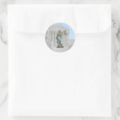 STICKER ROND JUSTICE SUPRÊME-CT-LADY (Sac)