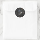 Sticker Rond JWST James Webb Télescope Spatial Première image (Sac)