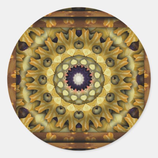 Sticker Rond K117 Automne Kali (Devant)