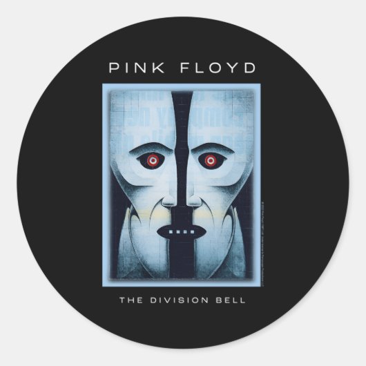 Sticker Rond K Floyd La Division Bell (Devant)