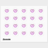 Sticker Rond K-pop 3D (Feuille)
