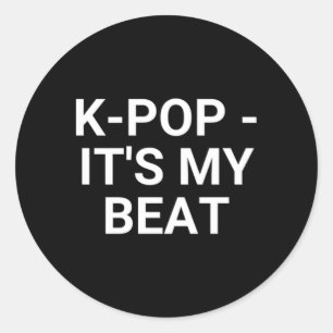 Sticker Rond K-Pop C'Est Mon Bat