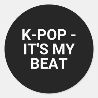Sticker Rond K-Pop C'Est Mon Bat
