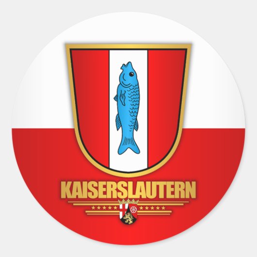 Sticker Rond Kaiserslautern (Devant)