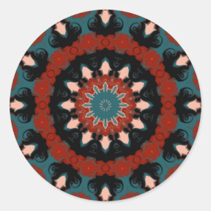 Sticker Rond Kaleidoscope Sud-Ouest