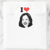 Sticker Rond Kamala Harris (Sac)