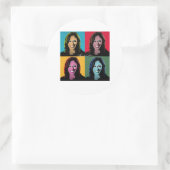 STICKER ROND KAMALA HARRIS (Sac)