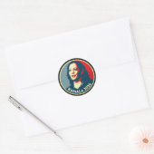 Sticker Rond Kamala Harris 2024 (Enveloppe)