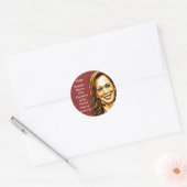 Sticker Rond Kamala Harris-2024_ (Enveloppe)