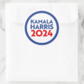 Sticker Rond Kamala Harris 2024 (Sac)