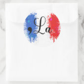 Sticker Rond Kamala Harris 2024 - Comma Électorale Présidentiel (Sac)