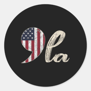 Sticker Rond Kamala Harris élection présidentielle de 2024