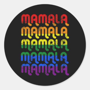 Sticker Rond Kamala Harris Lgbtq Gay pride Joe Biden 2020